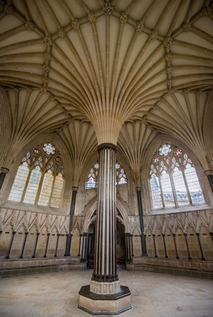 The Chapter House, Wells Cathedral By Bill Metson