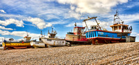 'Beach Lauched Fishing Boats Hastings' By danny Godfrey