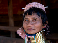 Padaung Woman By Stan Spurling