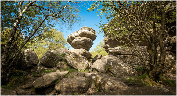 2nd Place 10 Pts 'Brimham Rocks, North Yorkshire' By Bill Metson