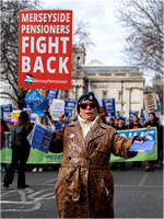 4th Place 19 Pts 'Merseyside Pensioners Fight Back at NHS Rally' By Danny Pearce