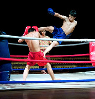 =1st Place 'Thai kickboxers' By Bill Metson
