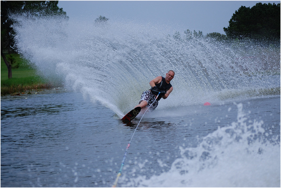 =4th 'Slalom Water skiing' By Pauline Pearce