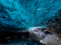 RUNNER UP 'Glacier Caving' By Pauline Pearce