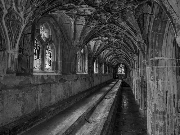 'Monks Lavatorium, Gloucester Cathedral' By Bill Metson