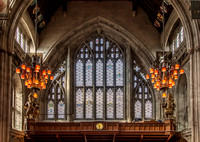 West window and Gallery of the Great Hall-Guildhall by Richard Martin