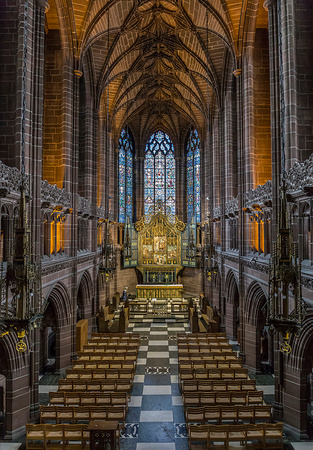 The Lady Chapel-Liverpool Anglican Cathedral By Richard Martin