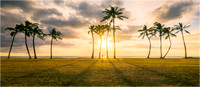 Oahu sunset by Wayne Daniels